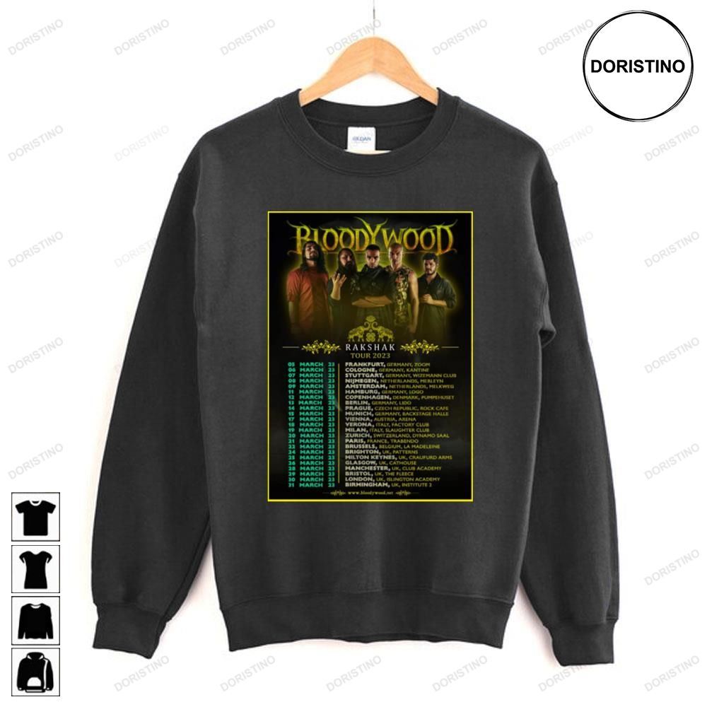 Pakshak 2023 Tour Bloodywood Limited Edition T-shirts